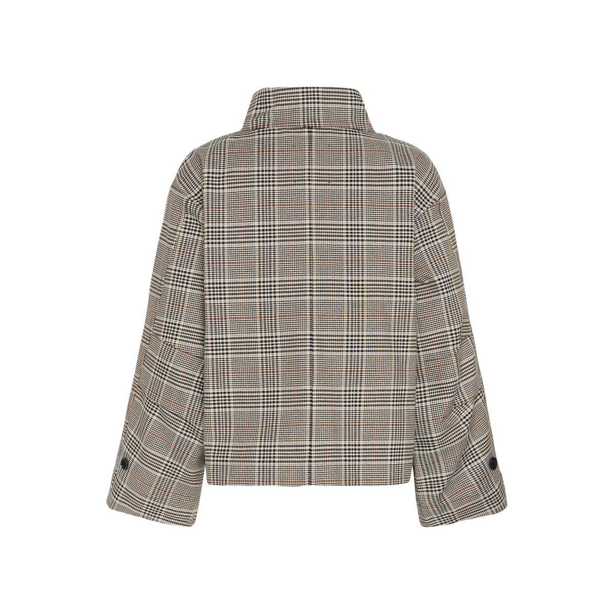 Veste d'extérieur beige oatmeal check, SOAKED IN LUXURY