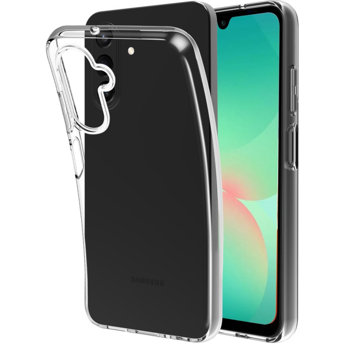 Pack Samsung A17 coque + 2 verre trempé couleur unique, ESSENTIEL B