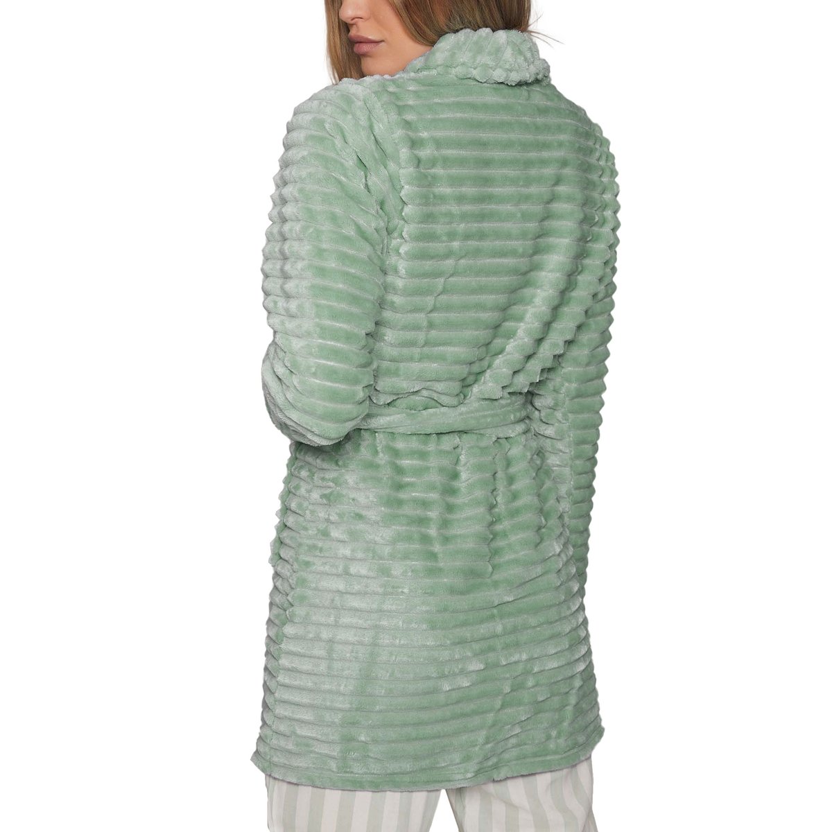 Robe de chambre Winter Paisley vert, ADMAS