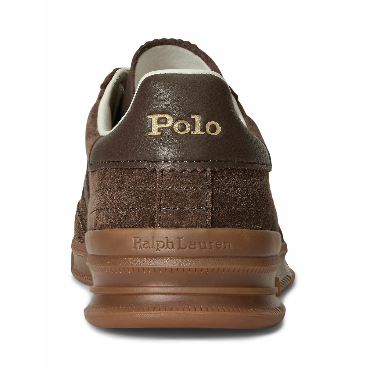 Suède leren sneakers Heritage Aera PP chocolade kastanje, POLO RALPH LAUREN