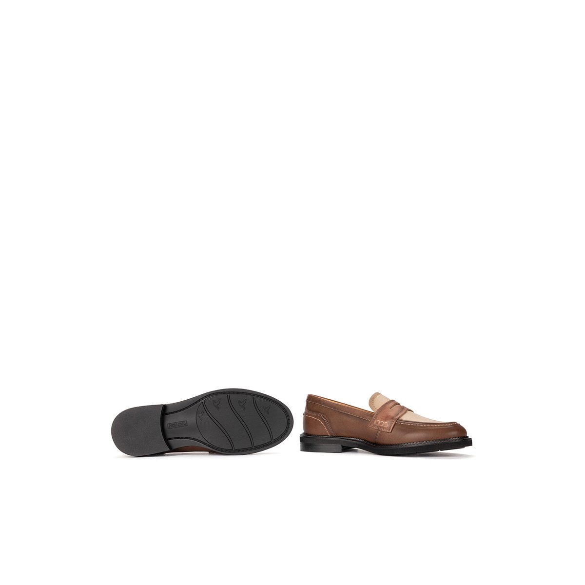 Mocassins cuir Deva topo, PIKOLINOS
