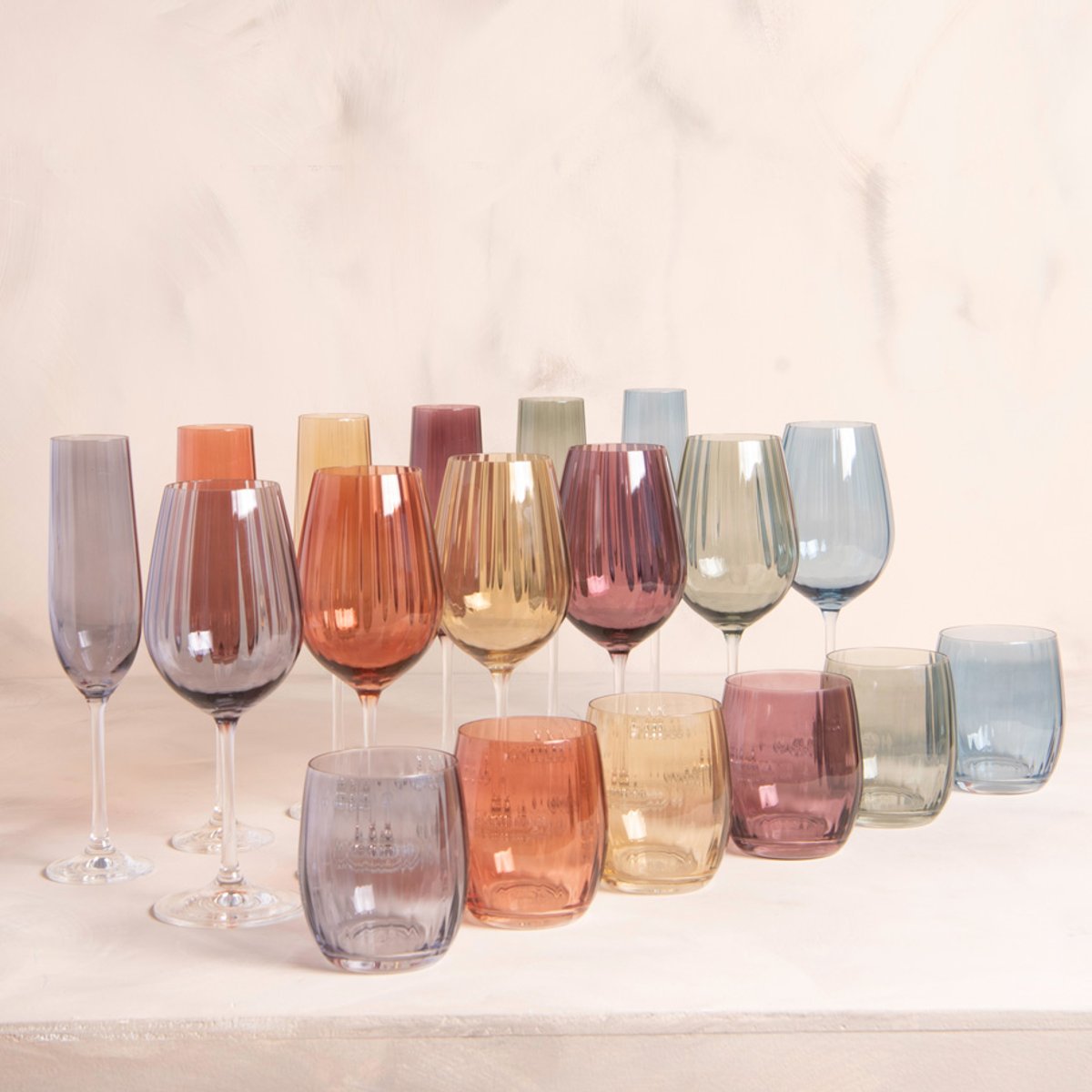 Flûte Santa 19 cl (lot de 6) - SANTA multicolore, TABLE PASSION