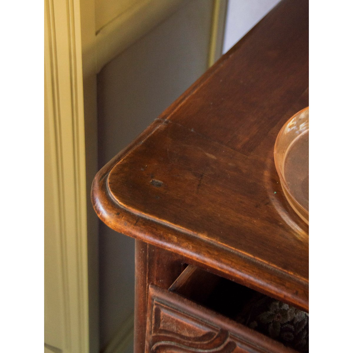 Commode bordelaise en bois Garance N°514 - Bon état bois foncé, DEBONGOUT