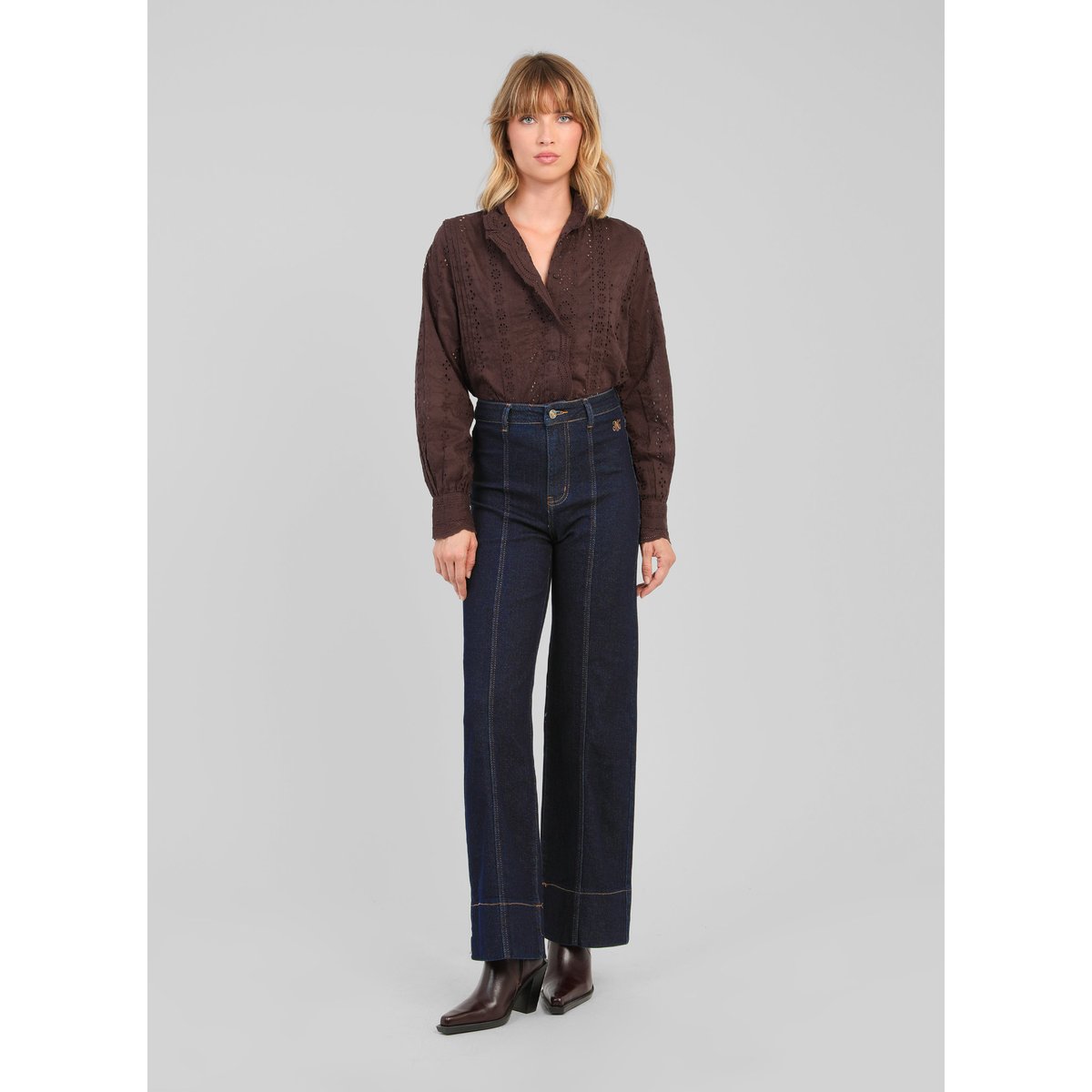 Chemise SADINELO moka, AN'GE