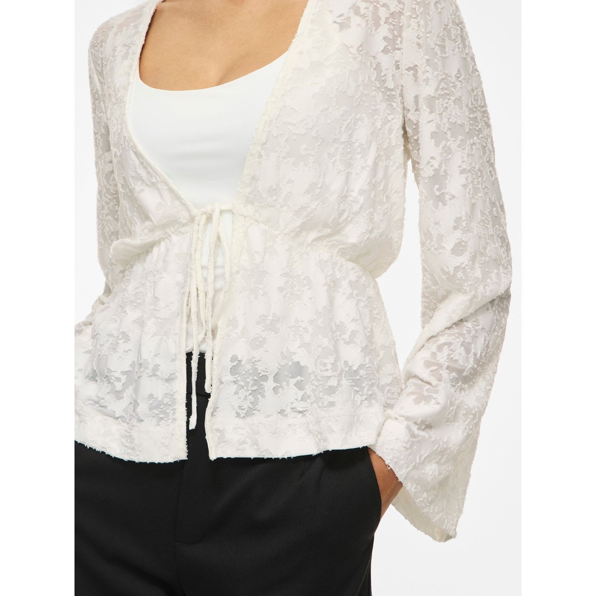 Cardigan blanc - snow white1, VILA