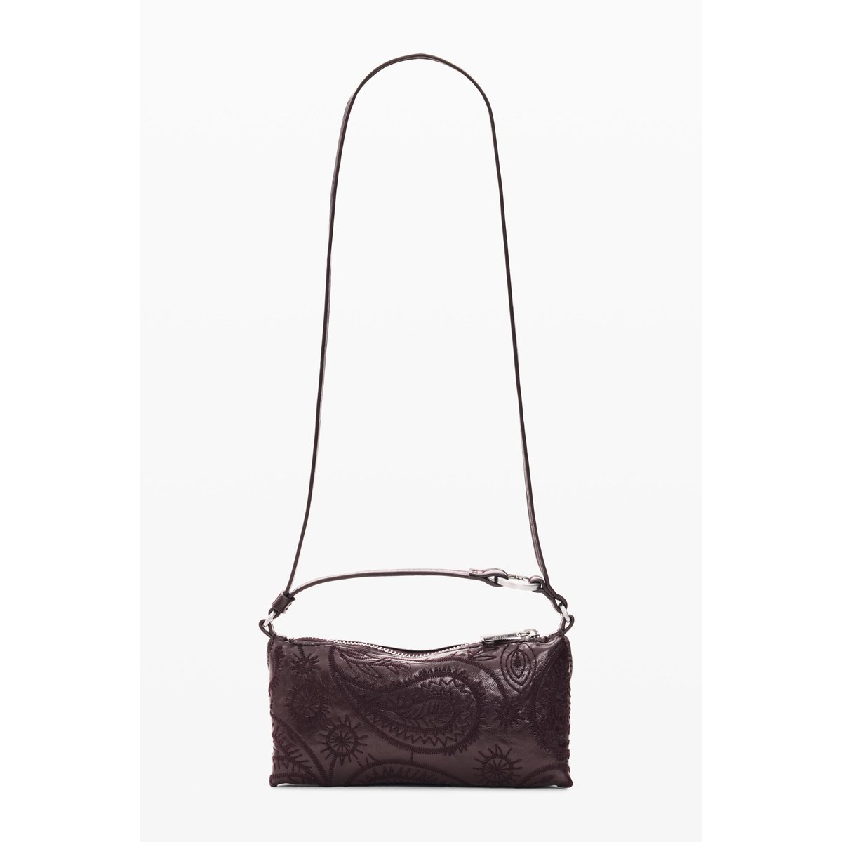 Portefeuille bandoulière Paisley rouge, DESIGUAL