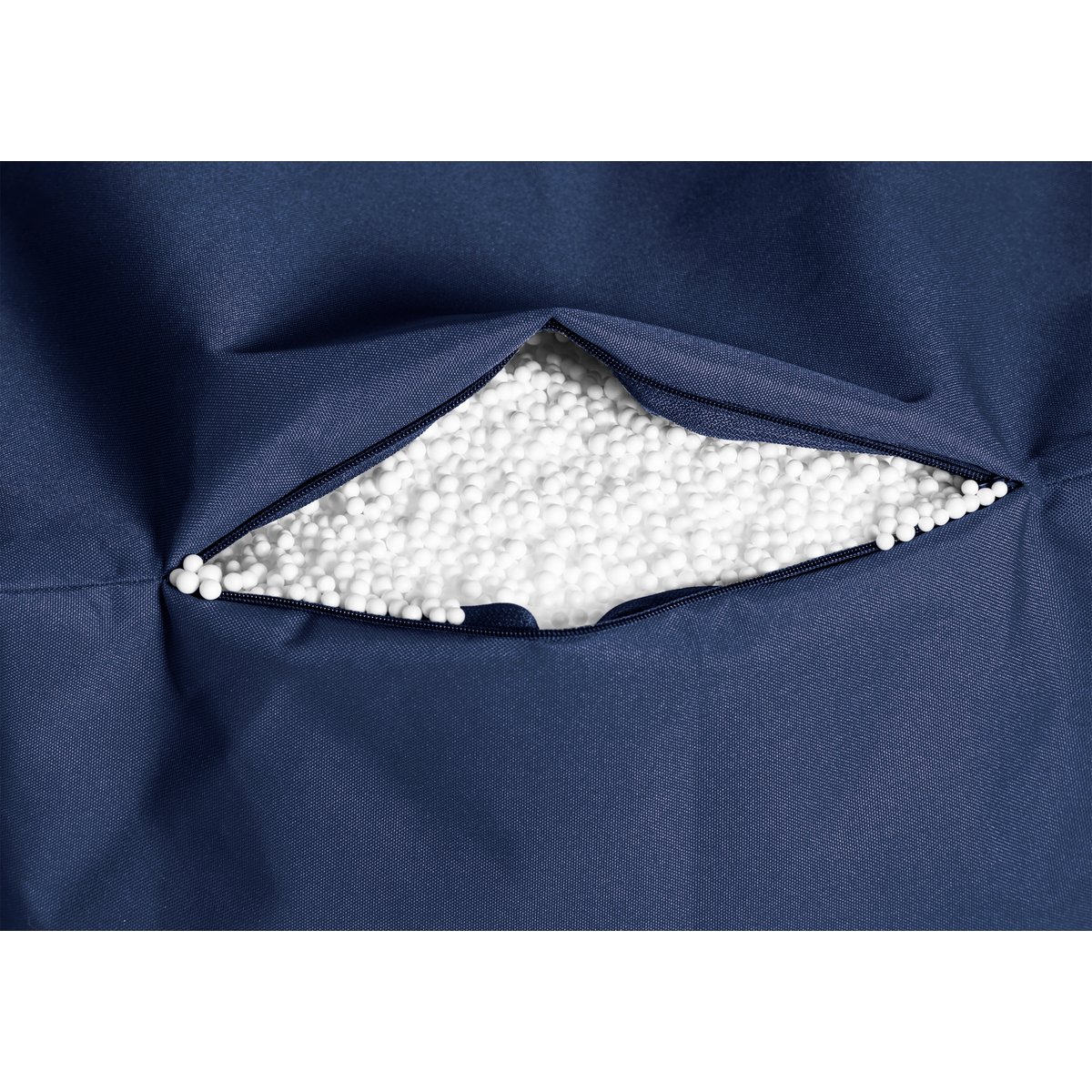 Coussin intérieur et extérieur géant uni BIGFOOT SCUBA bleu jeans, MAGMA HEIMTEX