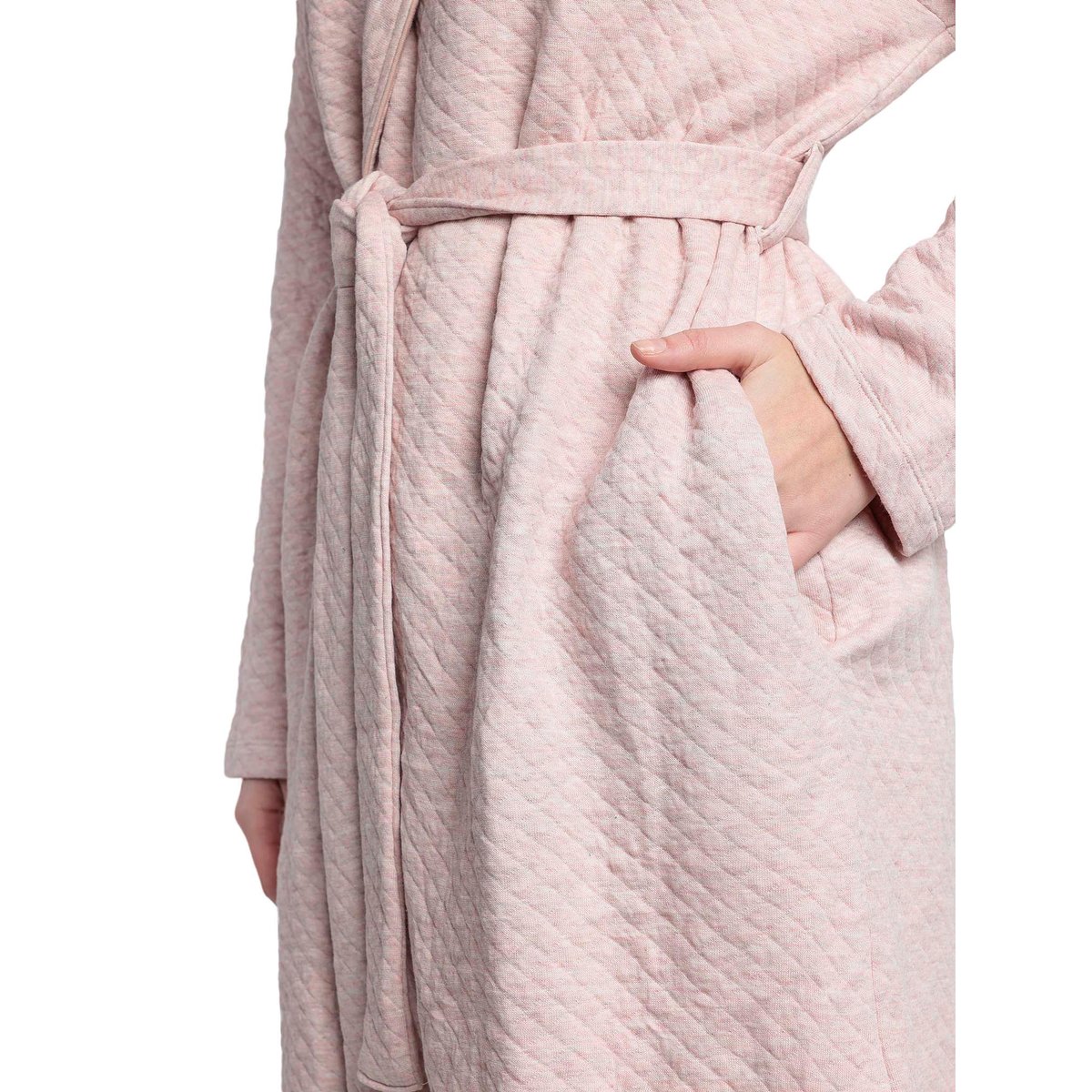 Robe de chambre Dots And Flowers corail, ADMAS