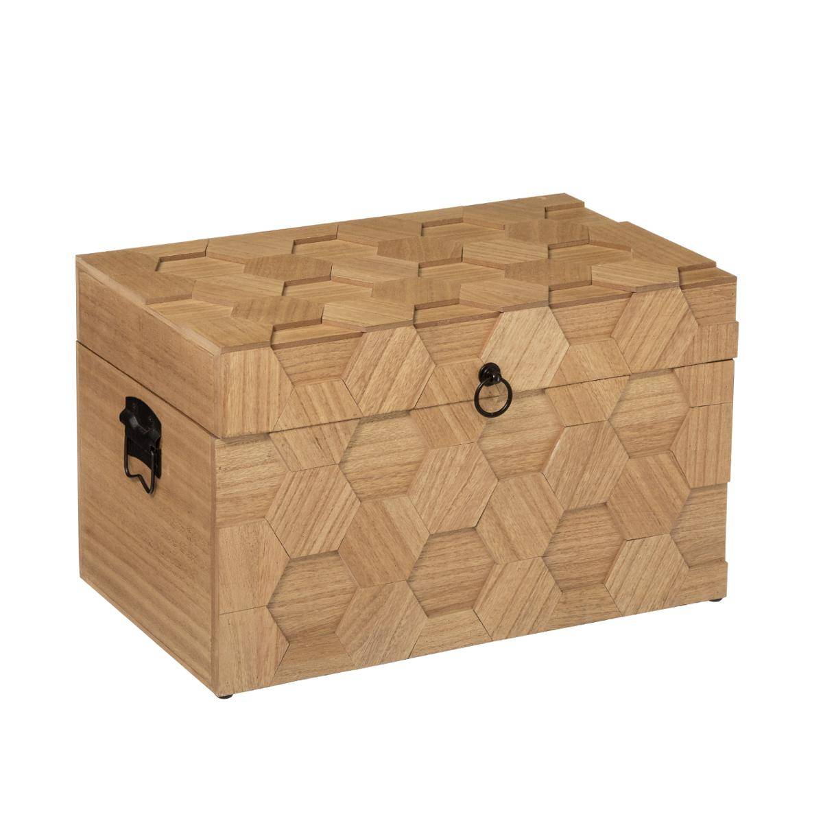 Set de 3 malles ARTY beige moyen, ATMOSPHERA