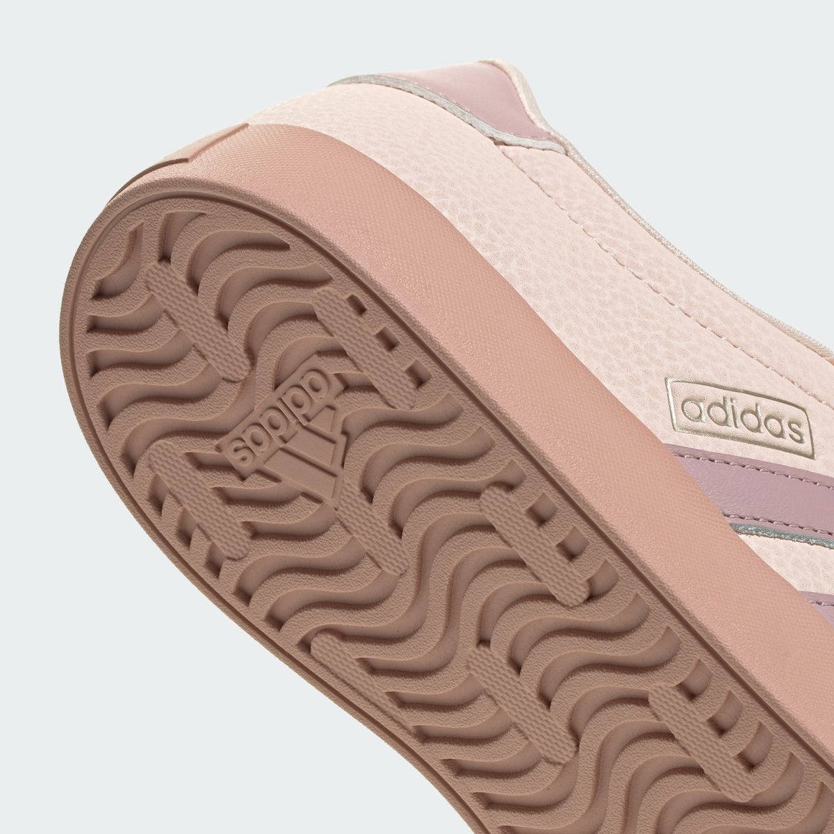 Baskets VL COURT 3.0 wonder quartz / dual lilac / cyber metallic, ADIDAS SPORTSWEAR