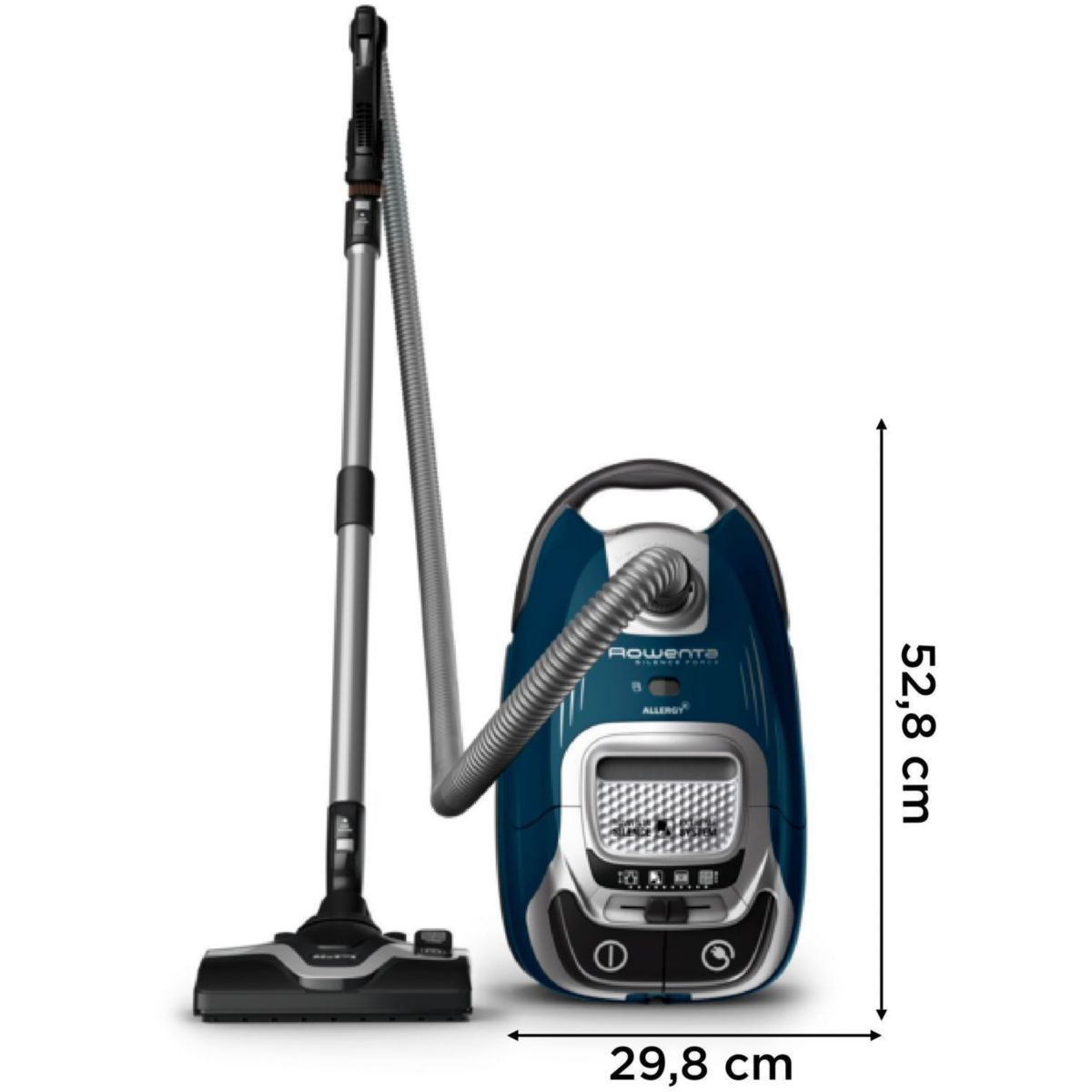 Aspirateur avec sac Silence Force Effitech RO7471EA couleur unique, ROWENTA