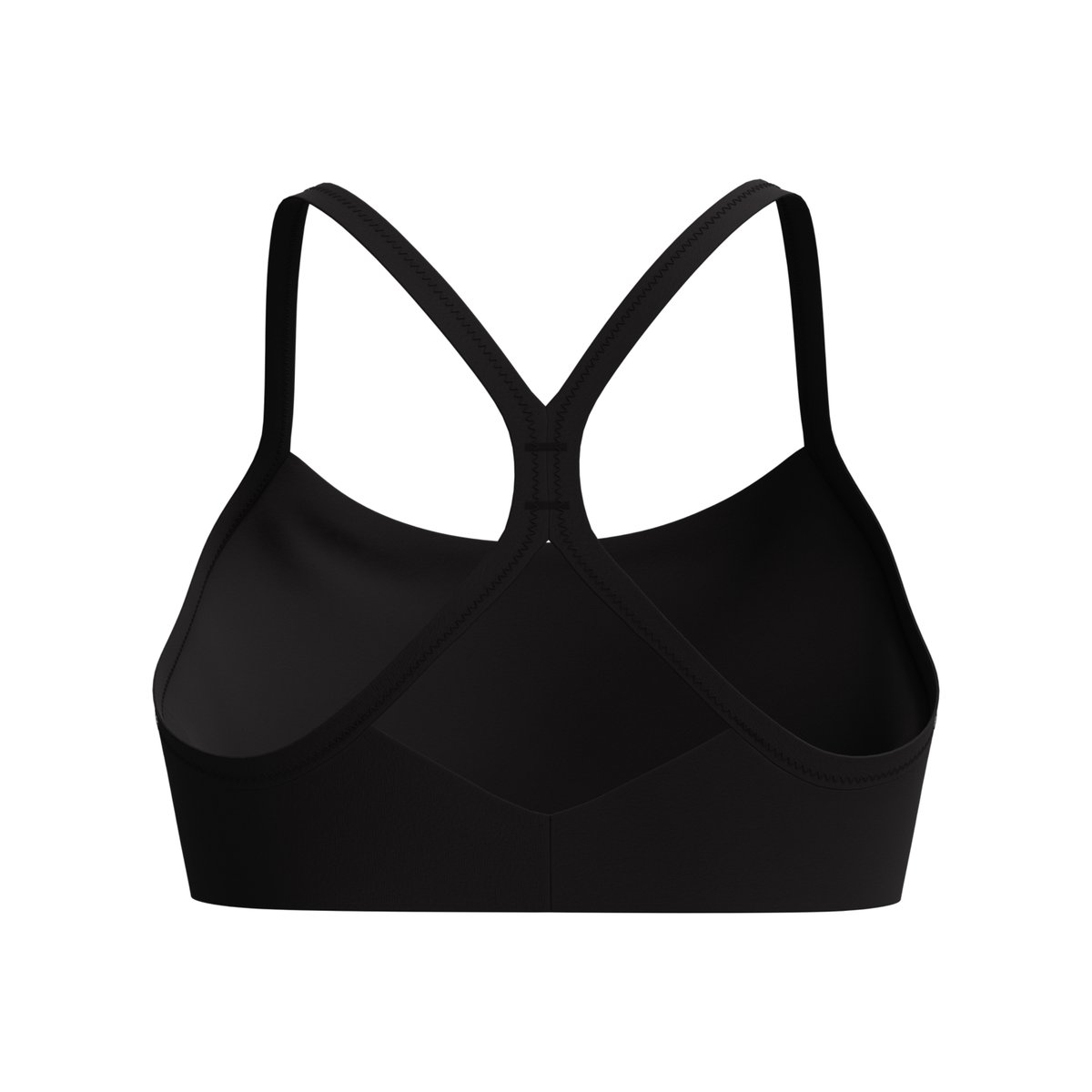 Haut de maillot de bain uni à bretelles fines SOLID noir, SPEEDO