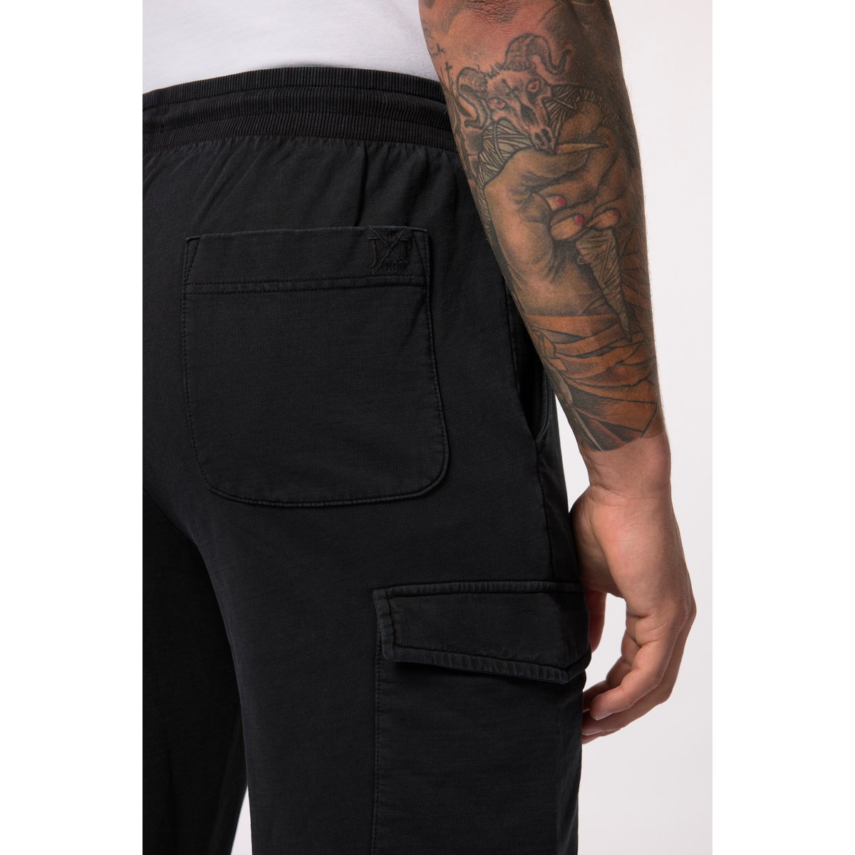 Pantalon de jogging esprit vintage noir, JP1880