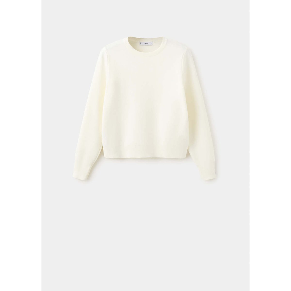 Pull-over poignets boutonnés écru, MANGO