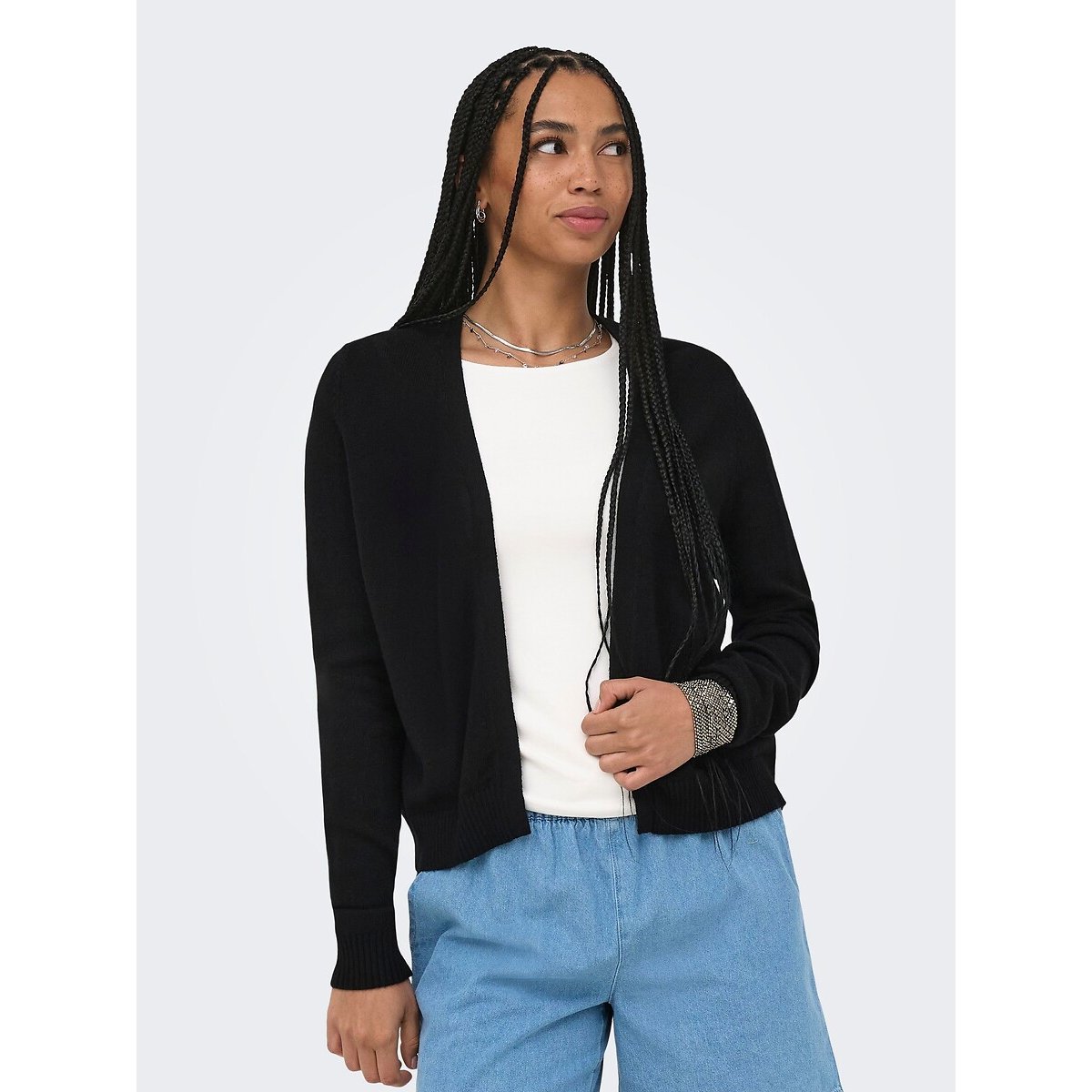Gilet a maniche lunghe nero , ONLY