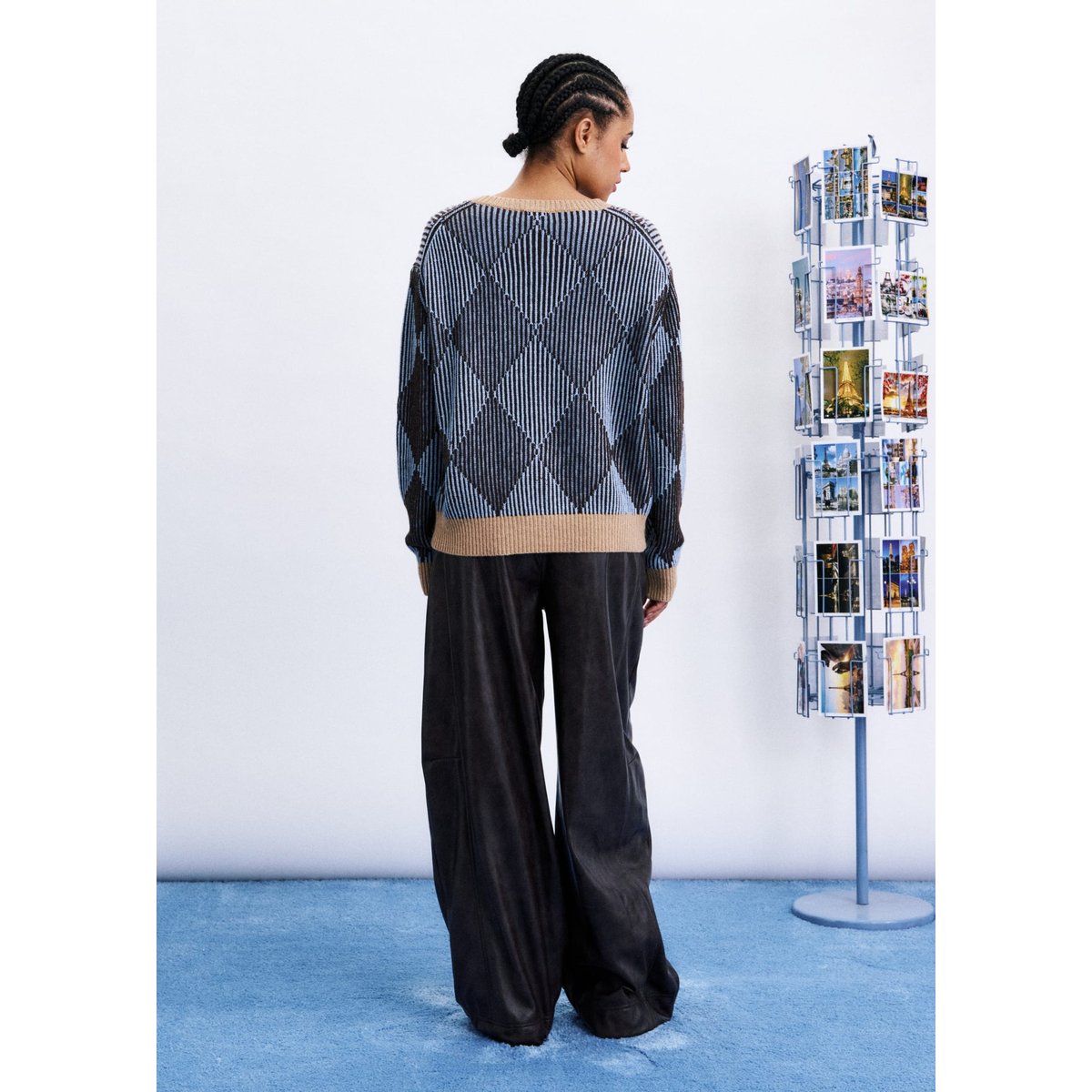 Pull Elati en laine ELATI gris, FRNCH
