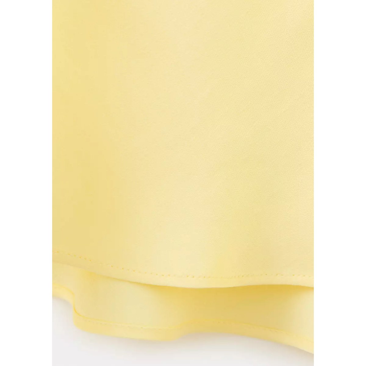 Robe emmanchures américaines dos nu jaune, MANGO