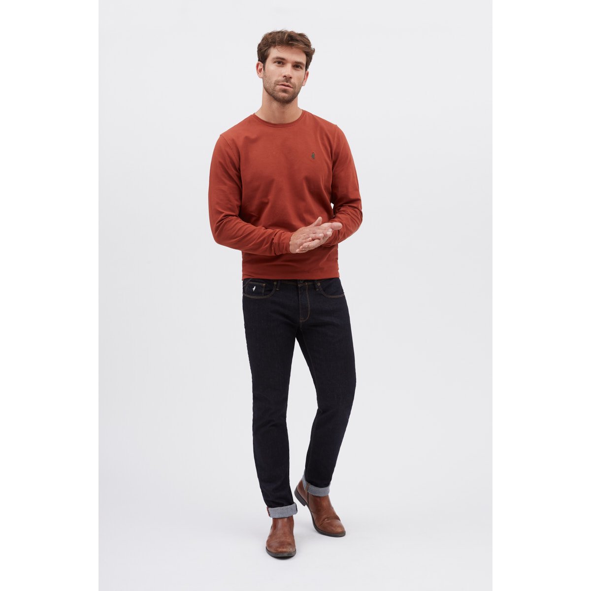 Jean  slim bleu denim, MCS