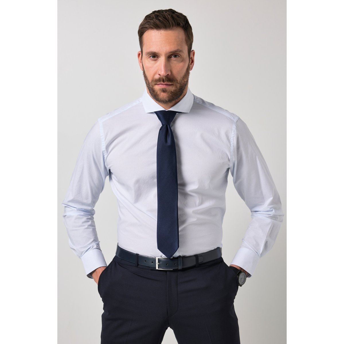 Chemise de ville collection Business blanc cassé, JP1880