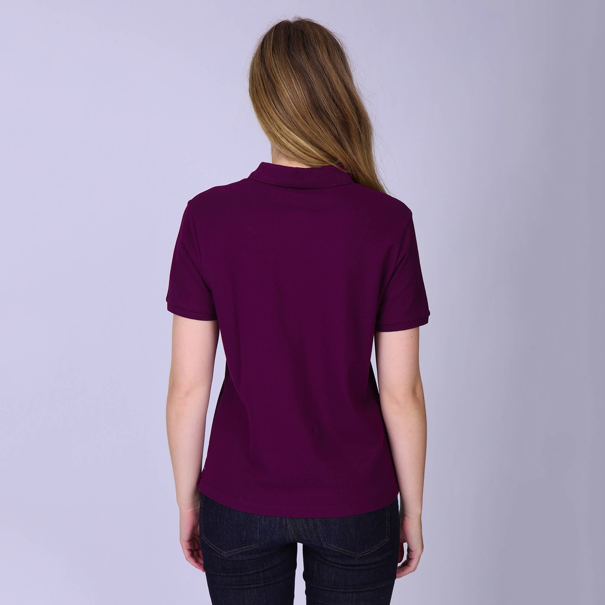 Polo Diana violet, MISE AU GREEN