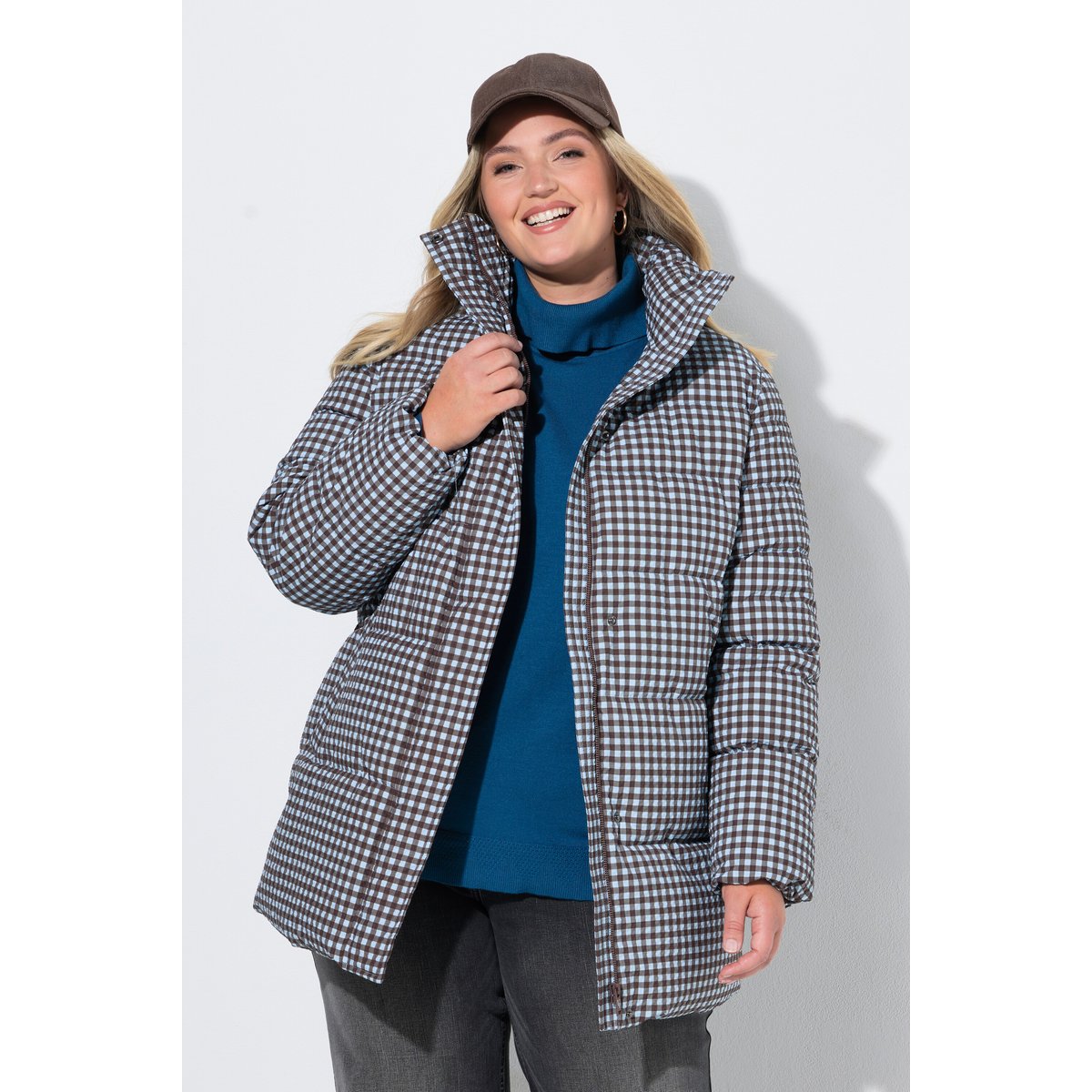 Veste matelassée technique HYPRAR marron foncé, ULLA POPKEN
