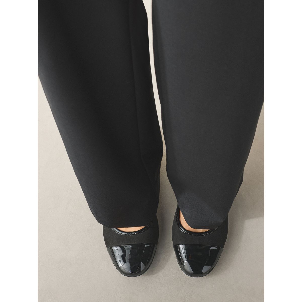 Ballerines à bout renforcé forever comfort® noir, NEXT