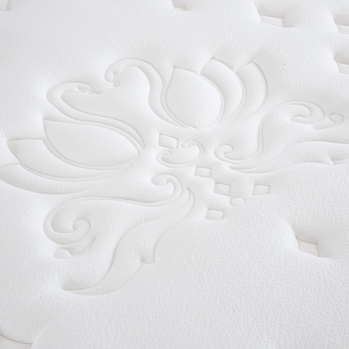 Matelas Mouse Suite Présidentielle 140x190 cm Accueil Mousse Supersoft blanc, BELLECOUR