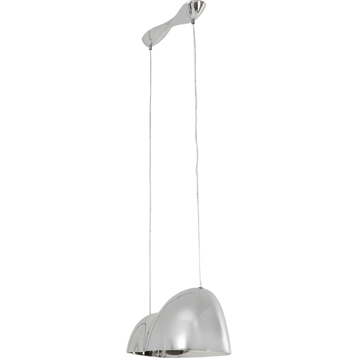 Suspension Cloud Beam Double silver 70cm argent, KARE DESIGN