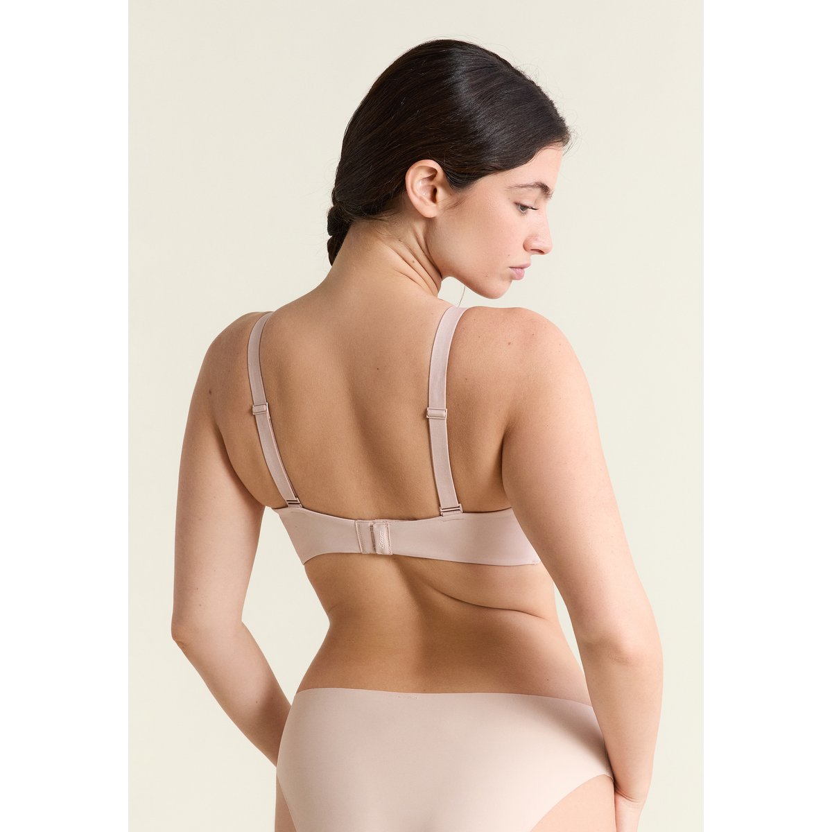 Soutien-gorge coques fines sans armatures en microfibre PURE FIT lin, ETAM