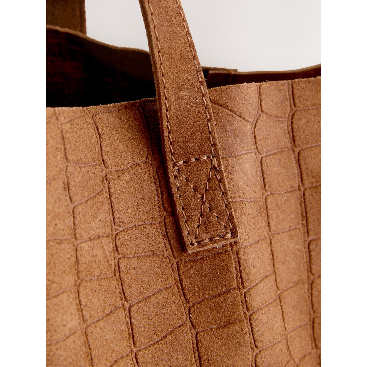 Sac cabas daim brun, NEXT