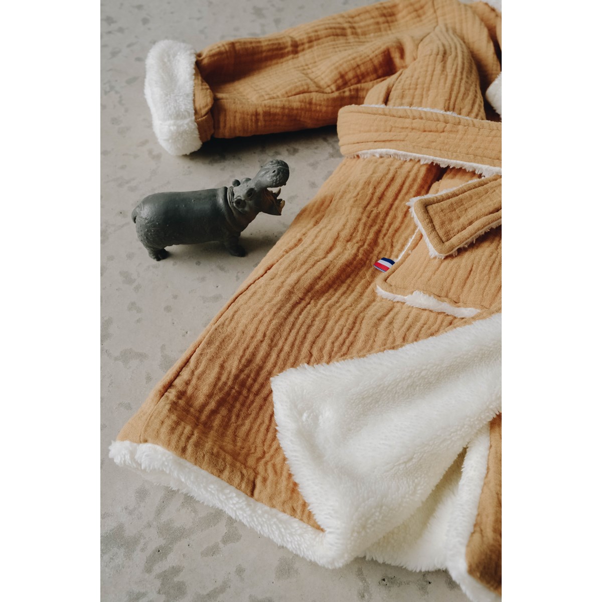 Robe de chambre polaire CAMEL camel, COCOEKO