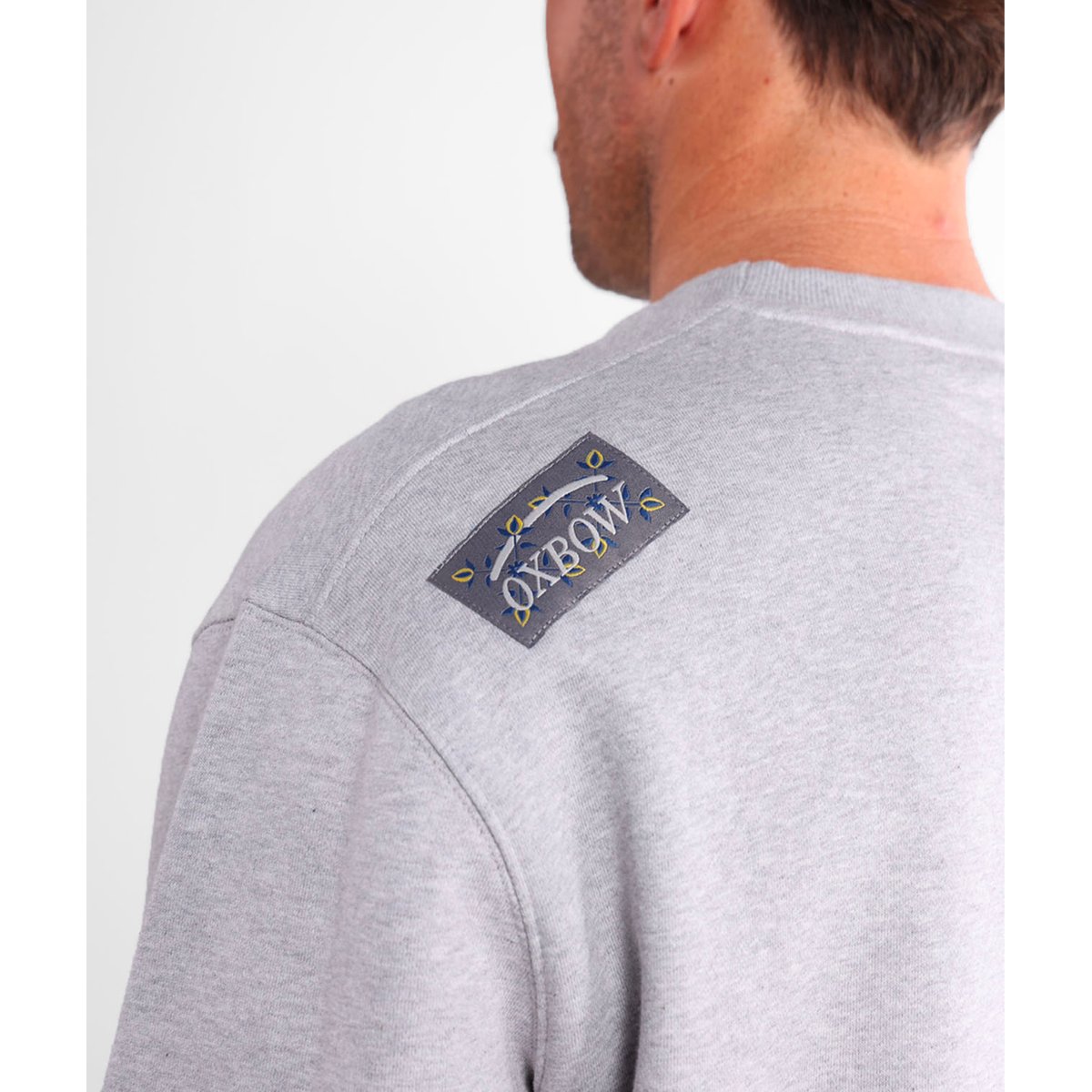Sweat col rond SEREGOR gris chine, OXBOW