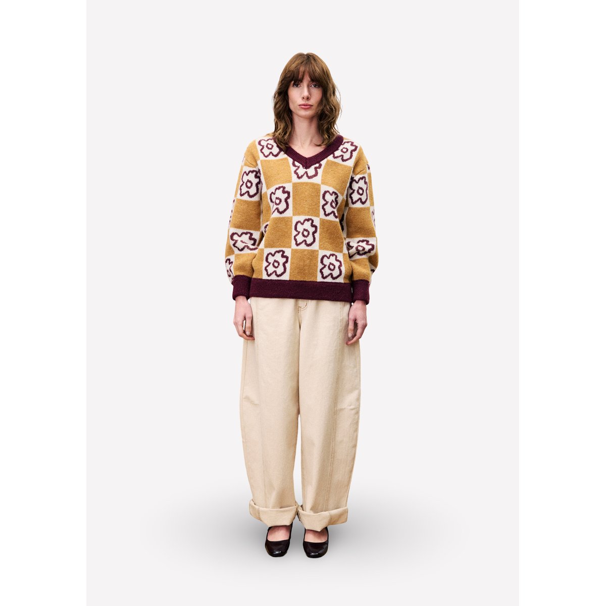 Pull en mohair PRIMEVERE camel, FRNCH