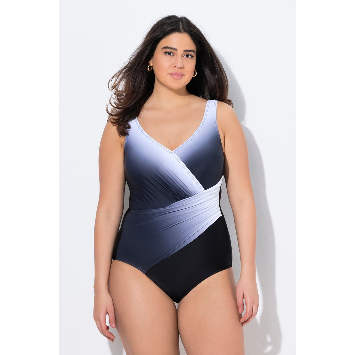 Maillot de bain avec dégradé de couleurs. noir, ULLA POPKEN