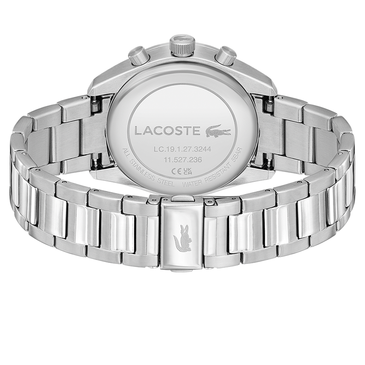 Montre Analogique BOSTON argenté vert argenté, LACOSTE