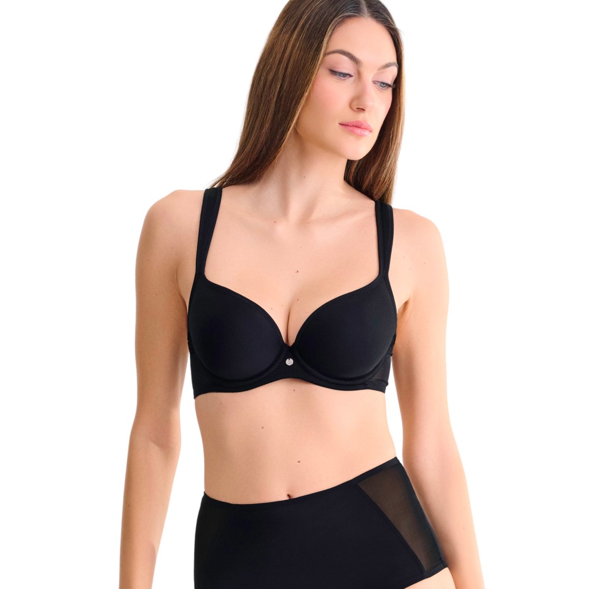 Soutien-gorge préformé TINA noir, LISCA