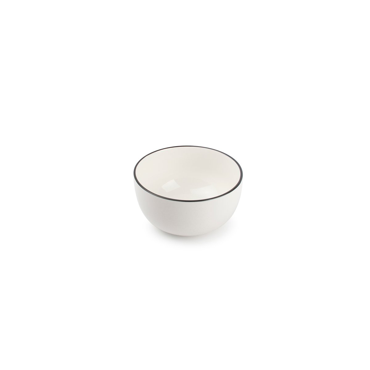 Lot de 4 bols moyens STUDIO BASE blanc, SP COLLECTION