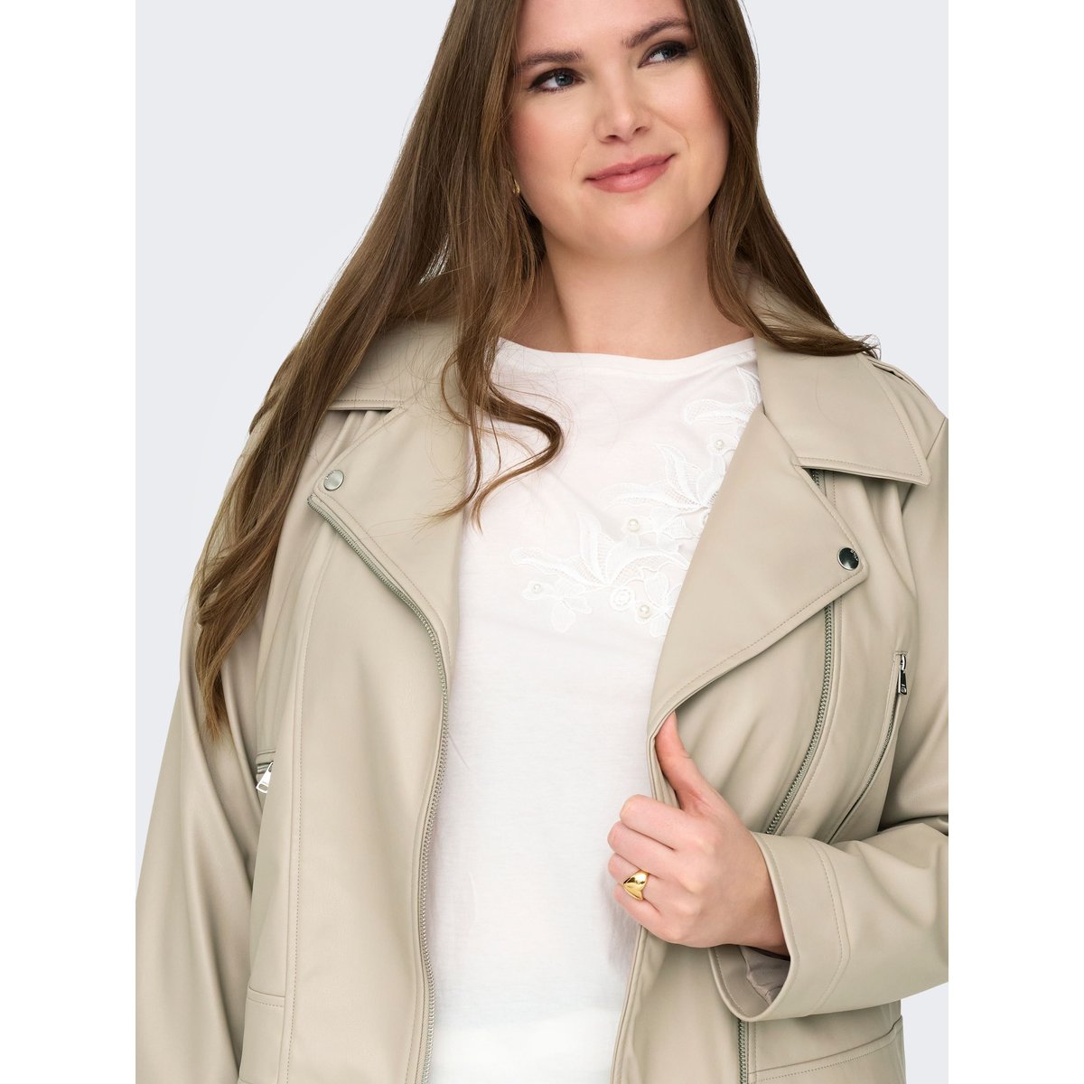 Veste Biker string, ONLY CARMAKOMA