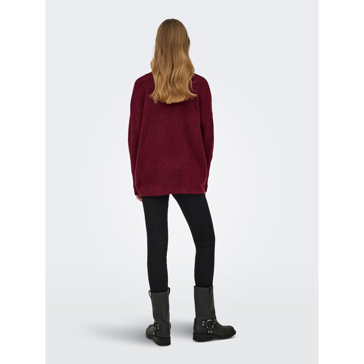 Pull En Maille cabernet, ONLY