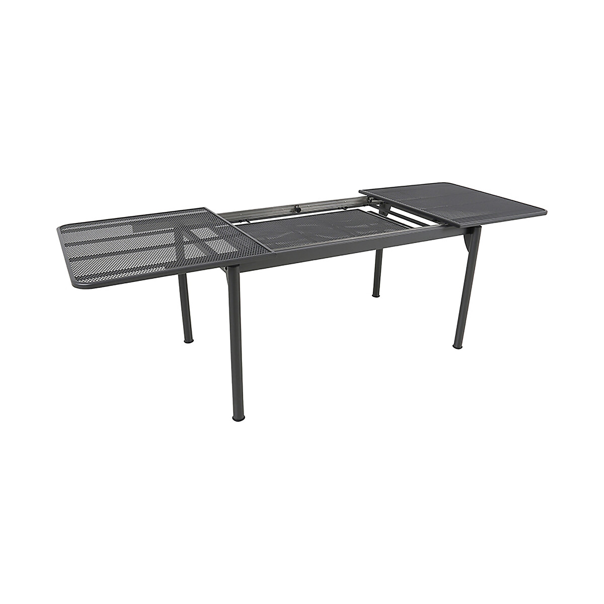 Carlo Extendable 8 Seater Garden Dining Set grey, SO'HOME
