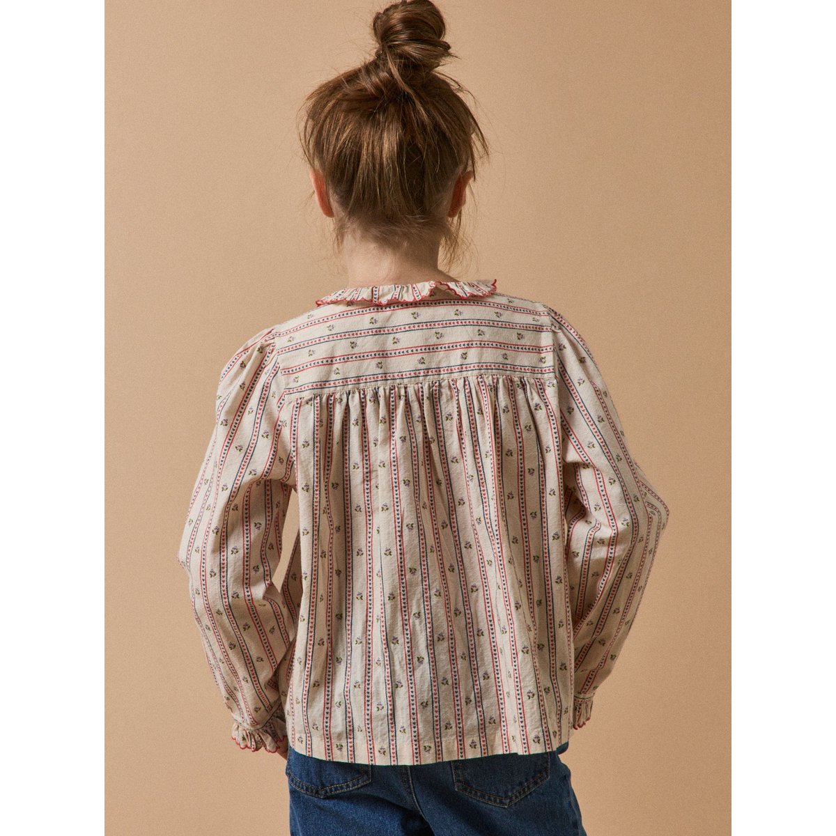 Blouse imprimée imprimé marine, CYRILLUS