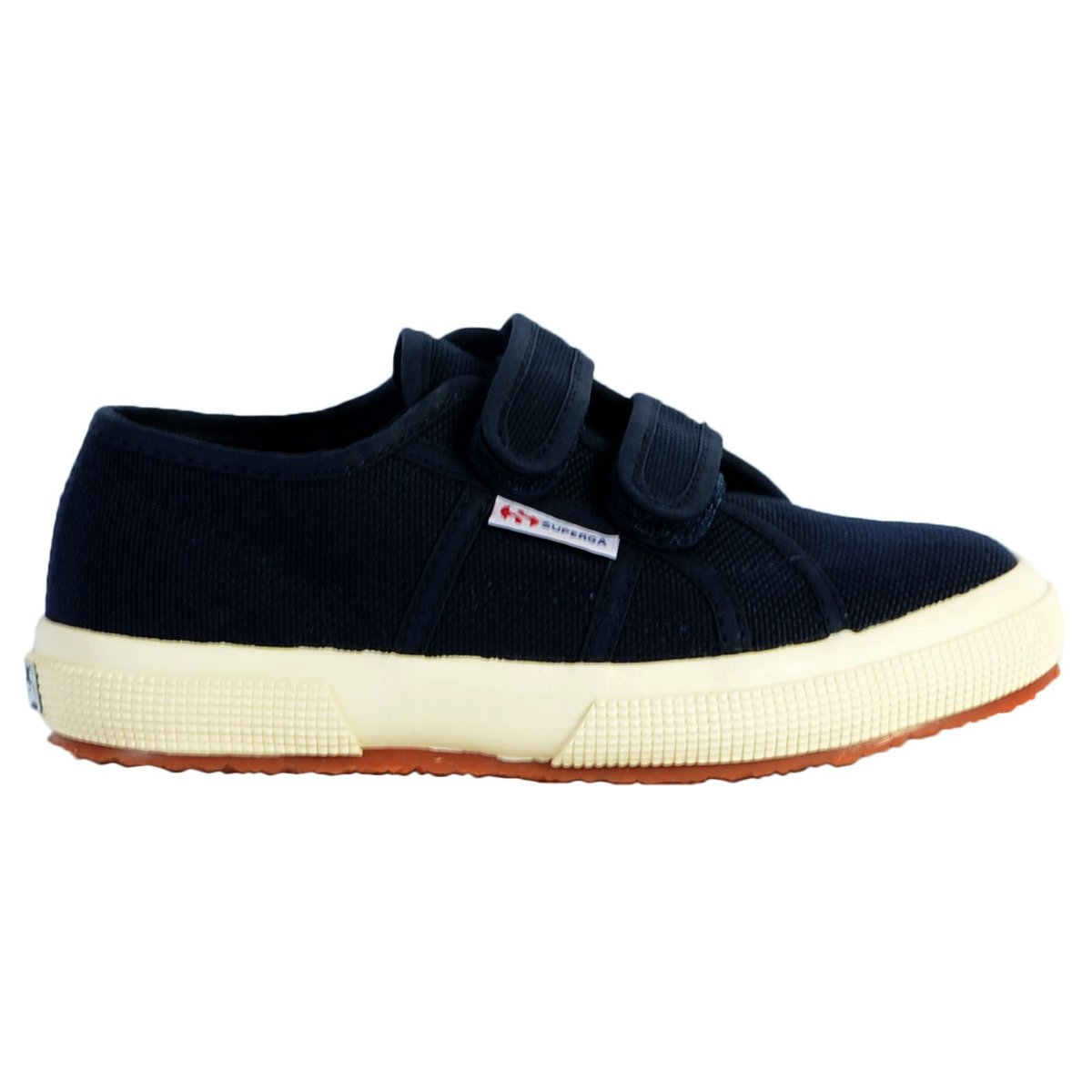 Baskets En Toile 2750 , Cotjstrap marine, SUPERGA