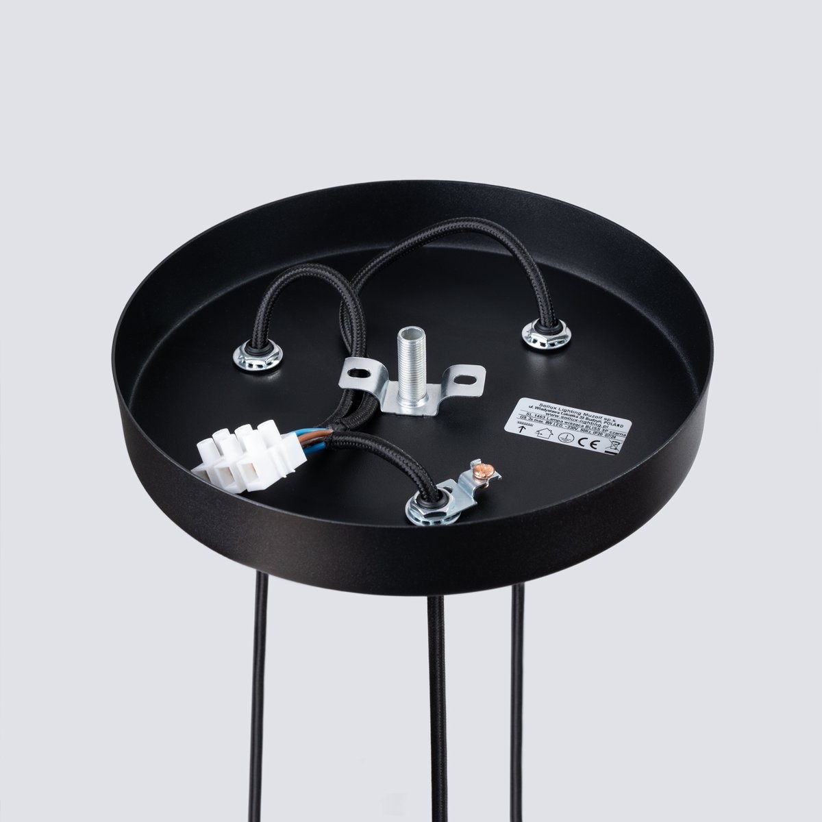 Suspension Acier Noir G9 3 Bliss noir, EDEN