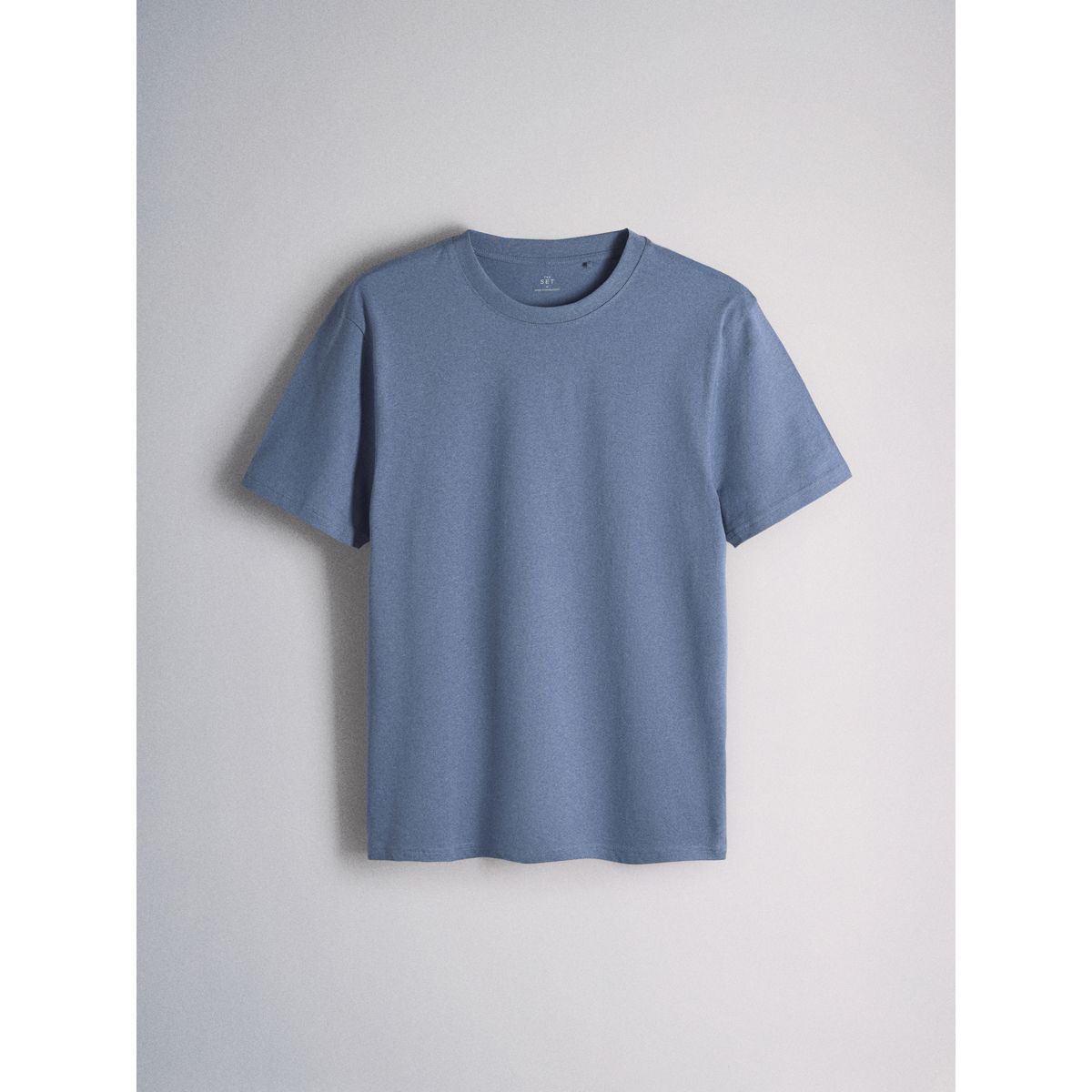 T-shirt léger à manches courtes, lot de 7 bleu/gris, NEXT