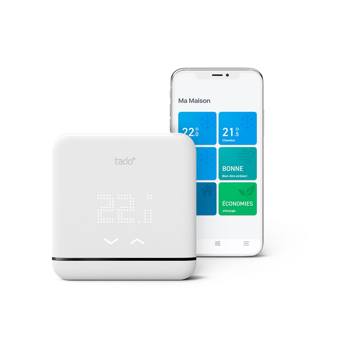 Thermostat connecté Intelligent pour climatisation V3+ couleur unique, TADO