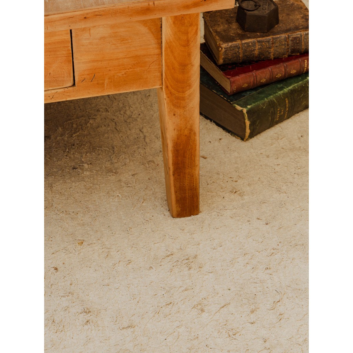 Table basse en bois Léonie N°1057 - Bon état bois clair, DEBONGOUT