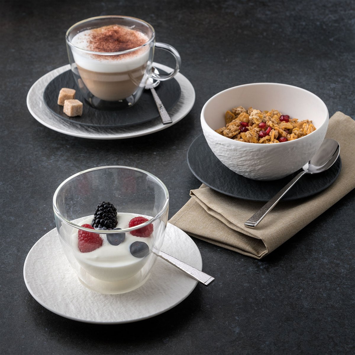 Assiette Creuse MANUFACTURE couleur unique, VILLEROY & BOCH