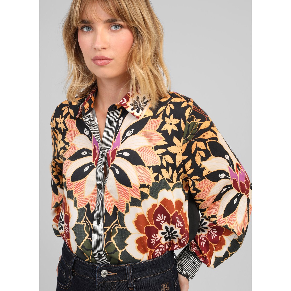 Chemise SHANONIE doriala noir, AN'GE