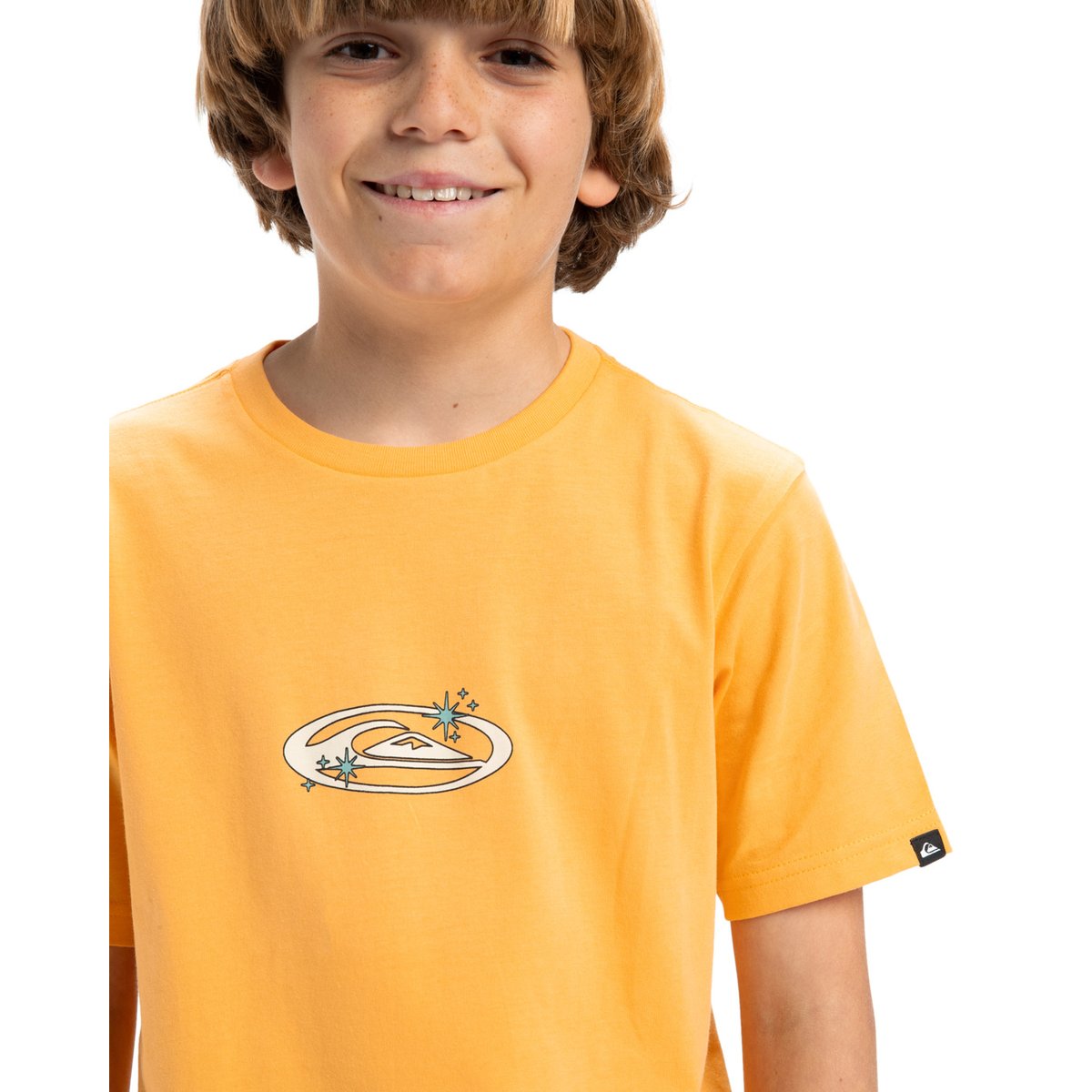 T-shirt à manches courtes EVO NATURE MAGIC orange chamois, QUIKSILVER
