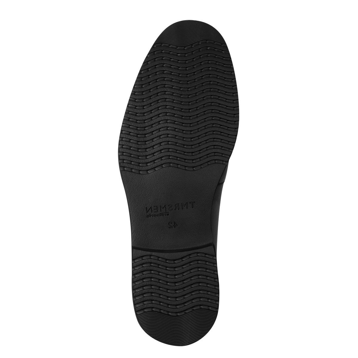 Slipper en cuir noir cuir, TAMARIS